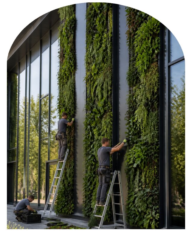 Вертикальное озеленение в Орске от 4653 р. | Метпроект-Рск